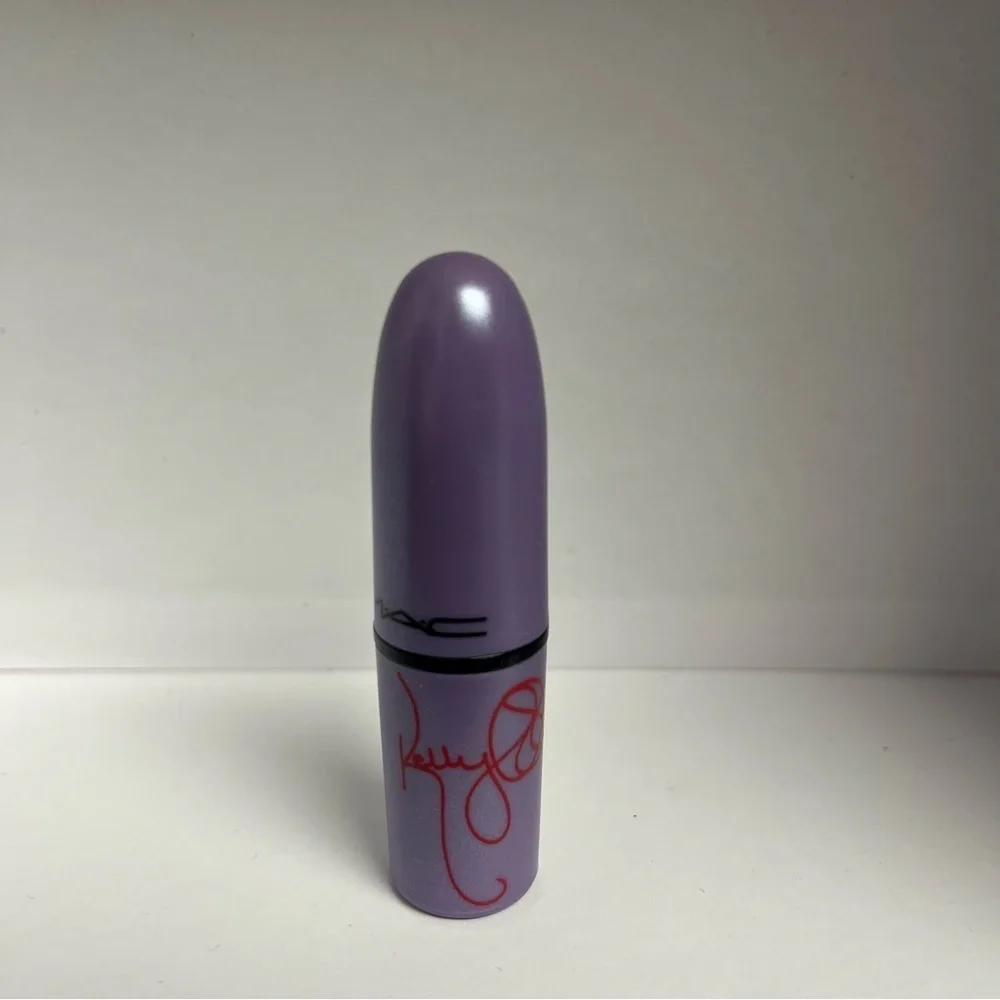 Mac x Kelly Osbourne Kelly Yum Yum Pink Lipstick Purple Packaging 2014